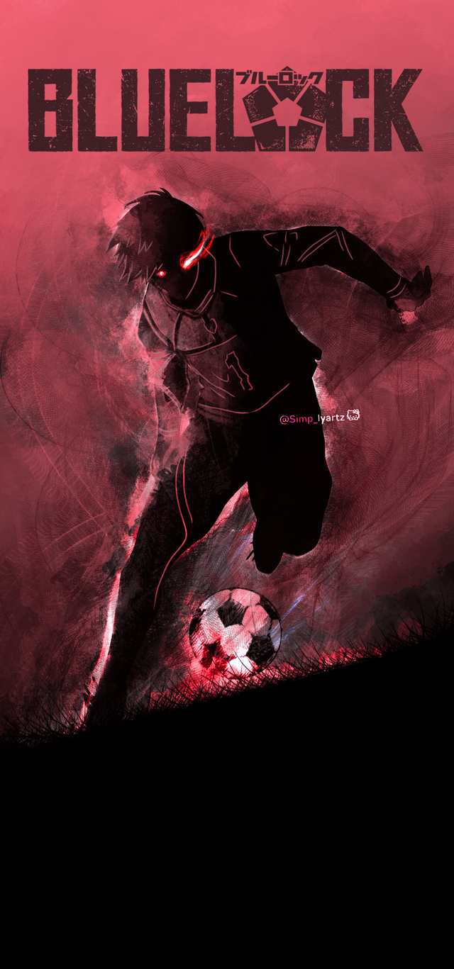 640x1367 Itoshi rin.. // Art by me :)