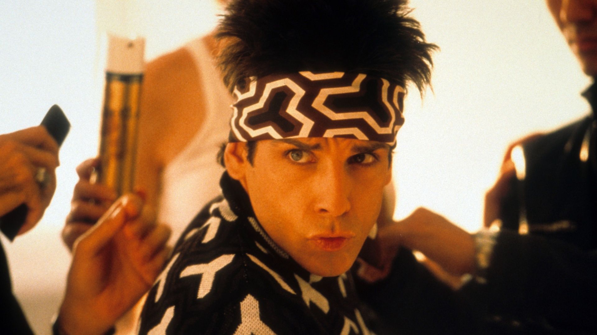 1920x1080 Ben Stiller Reprises Iconic 'Zoolander' Character at Graveside Screening