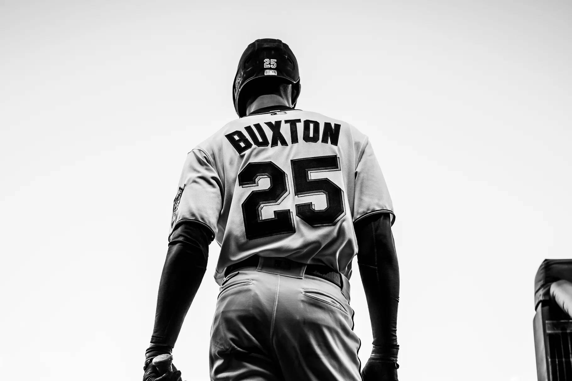 1820x1213 Download Monochrome Byron Buxton Wallpaper