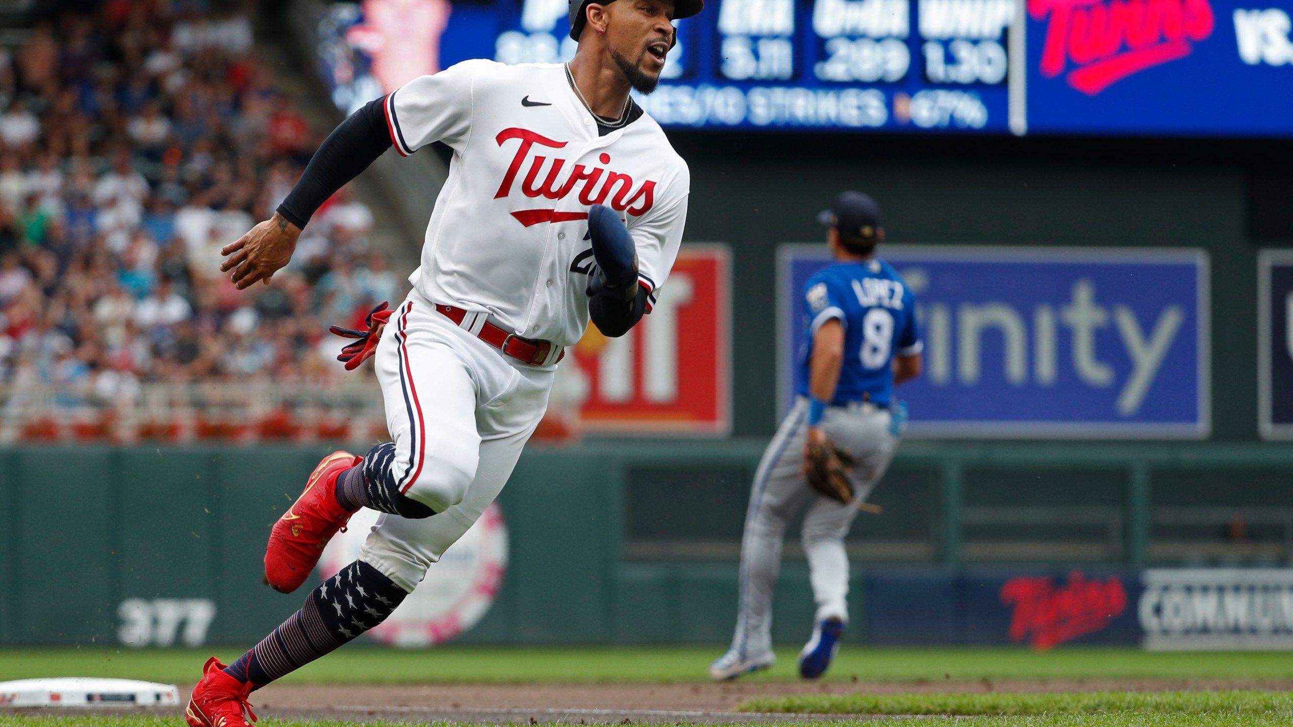 2560x1440 Buxton's 479 Foot Homer Powers Twins To 6 2 Win Over Rangers