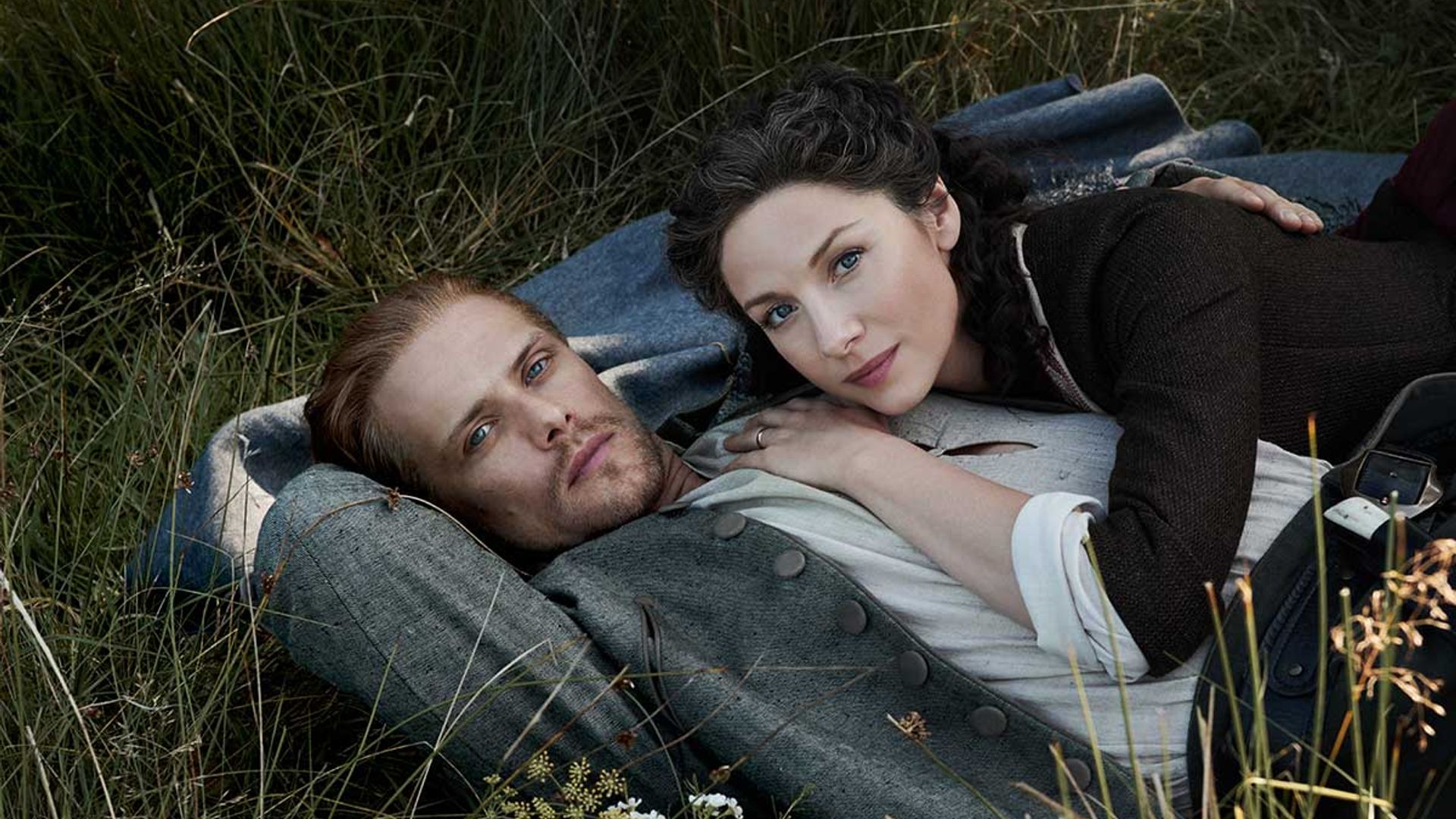 1920x1080 Outlander's Sam Heughan And Caitriona Balfe's Spark Sizzles Off The Screen In Unearthed Clip Of First Ever Chemistry Read. HELLO!