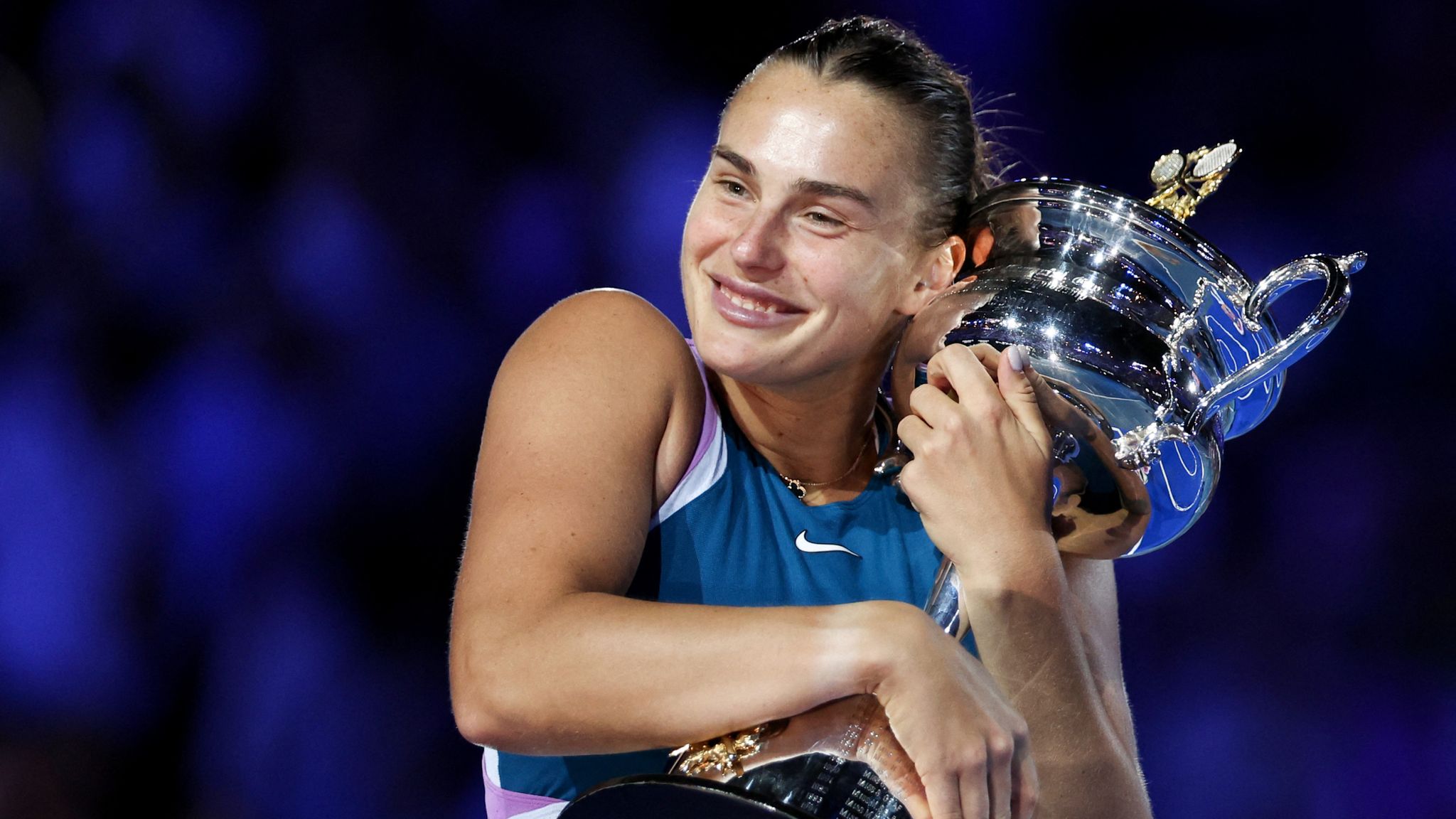 2048x1152 Australian Open: Aryna Sabalenka defeats Wimbledon champion Elena Rybakina to win her maiden Grand Slam title