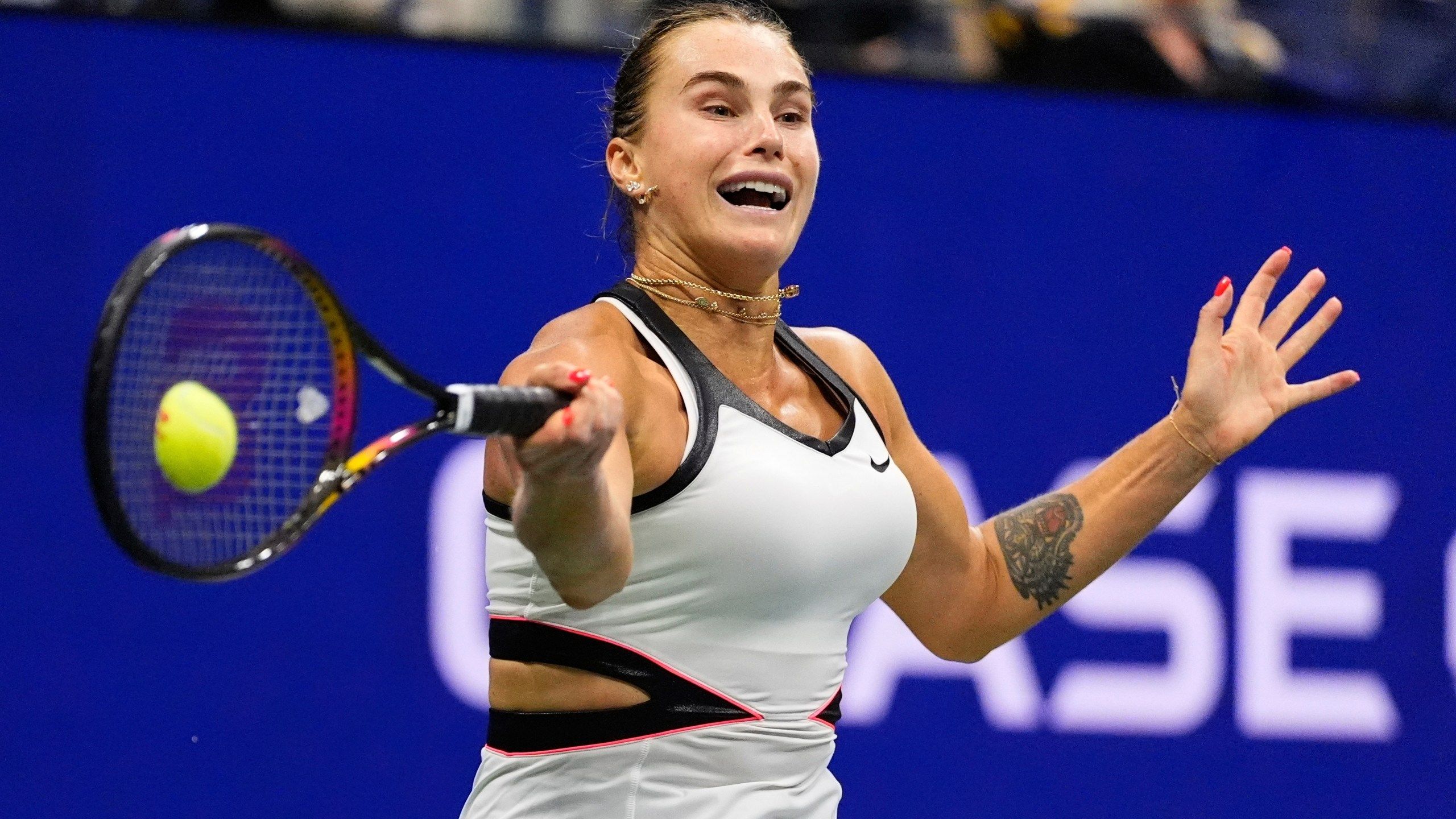 2560x1440 Aryna Sabalenka wins the US Open again after vowing to no longer lose control of her emotions