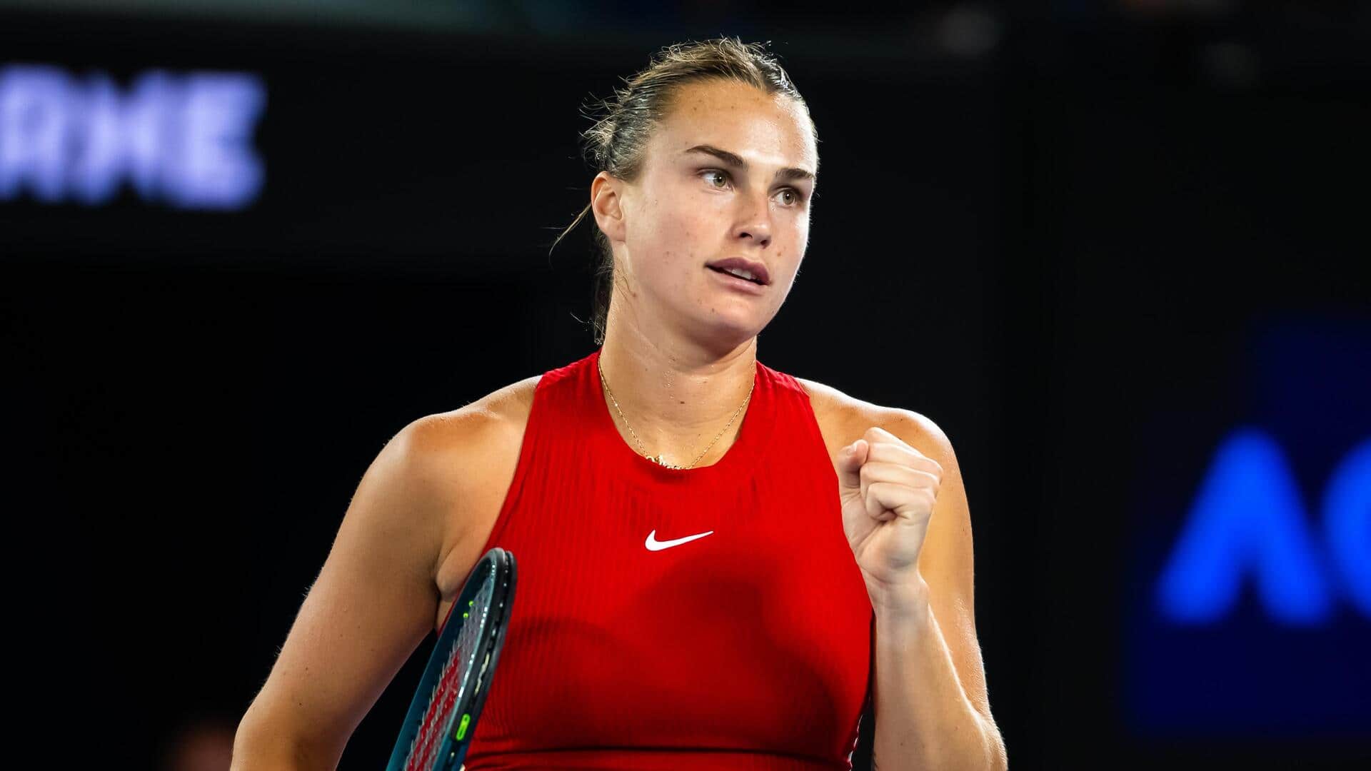 1920x1080 Australian Open: Aryna Sabalenka pockets her 8th successive win