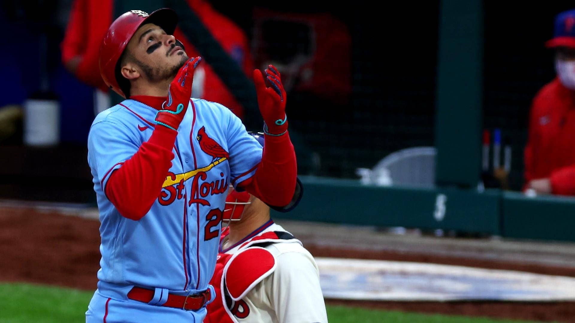 1920x1080 Download Nolan Arenado In Baseball Game Wallpaper