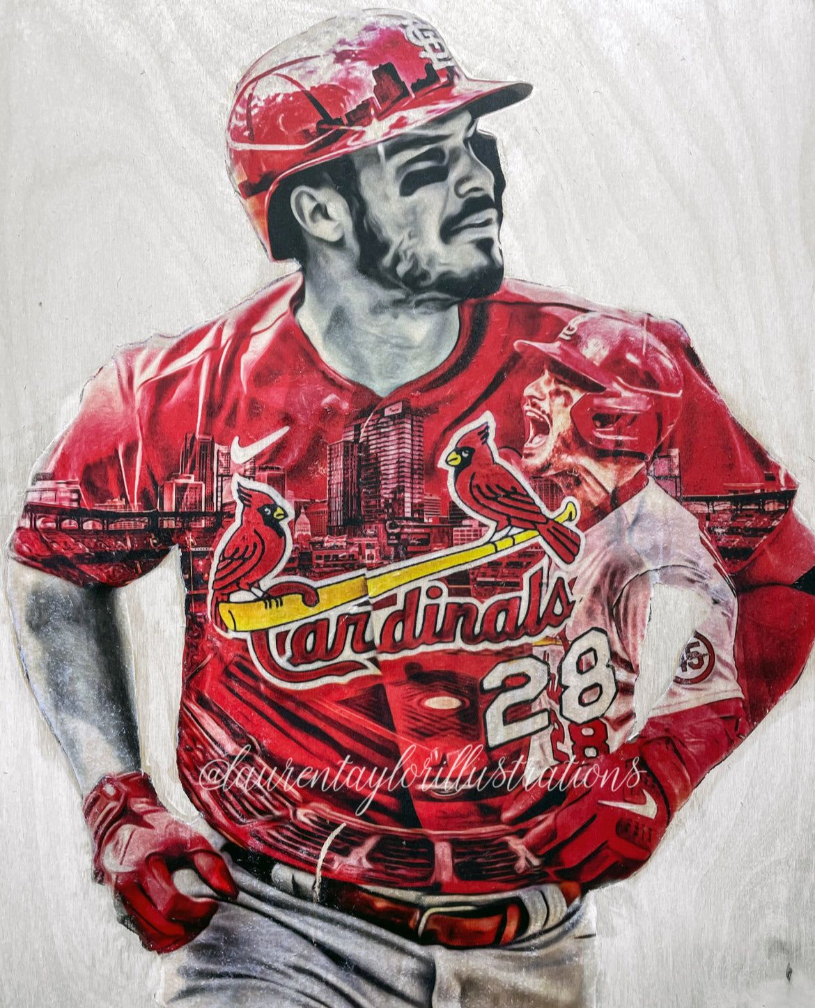 1170x1447 Welcome Home (Nolan Arenado) St. Louis Cardinals 1 Original On W