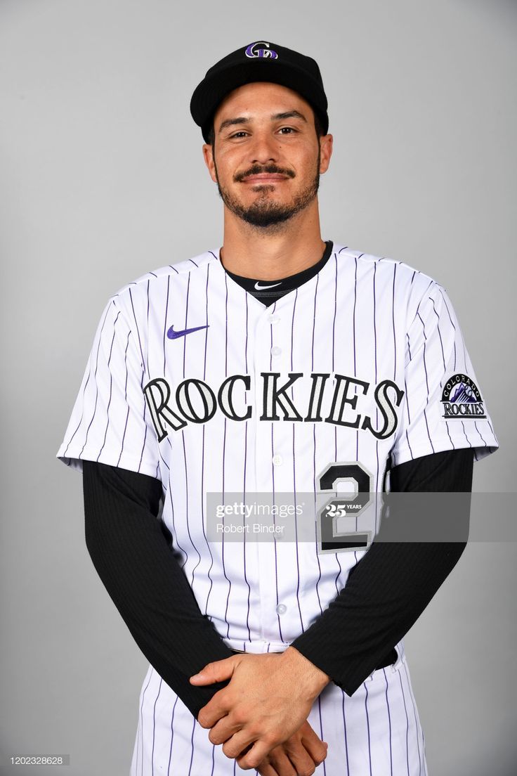 736x1104 Nolan Arenado of the Colorado Rockies poses during Photo Day on