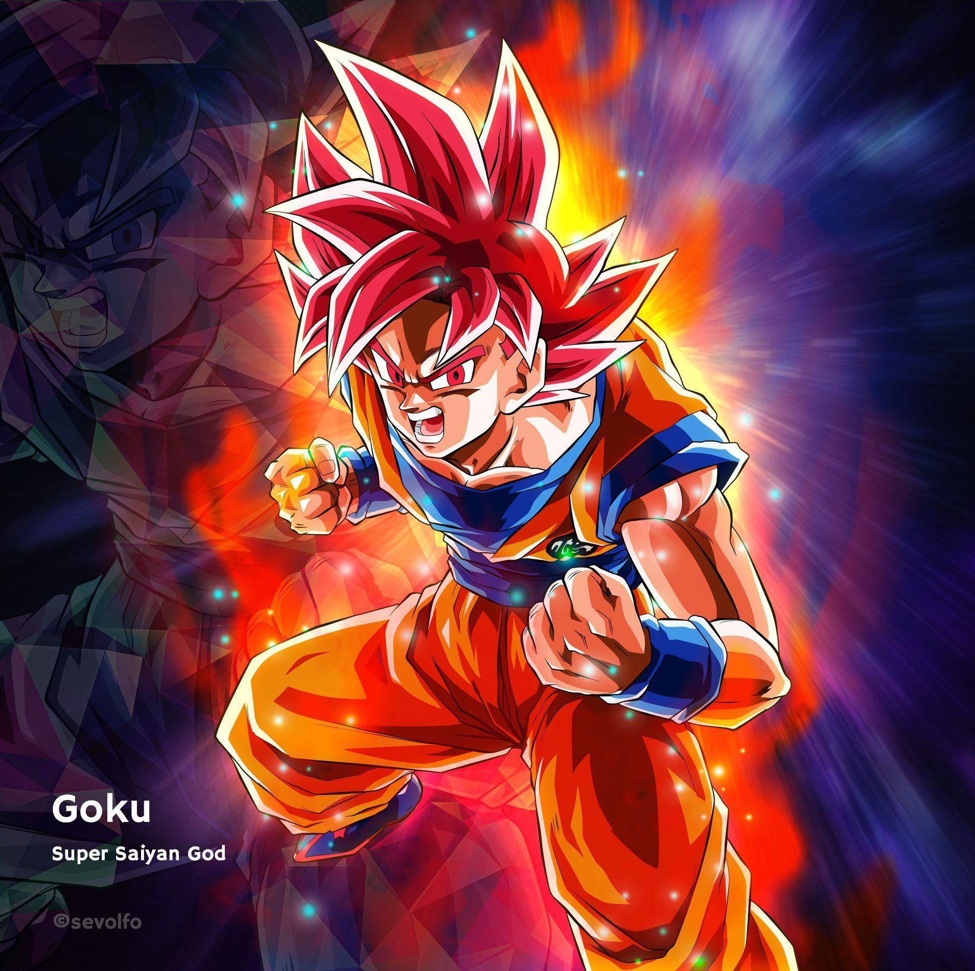 Super Saiyan God Goku Wallpapers - Top Free Super Saiyan God Goku  Backgrounds - WallpaperAccess