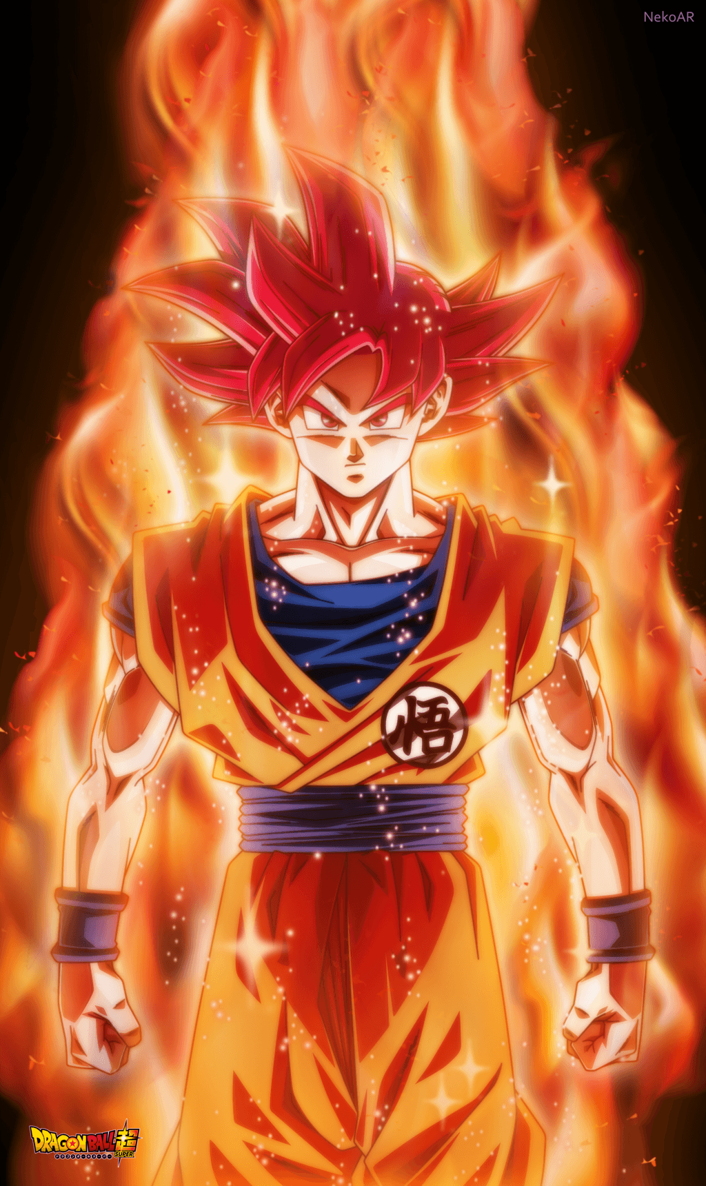 Goku Super Saiyan God Wallpapers  Top Free Goku Super Saiyan God  Backgrounds  WallpaperAccess