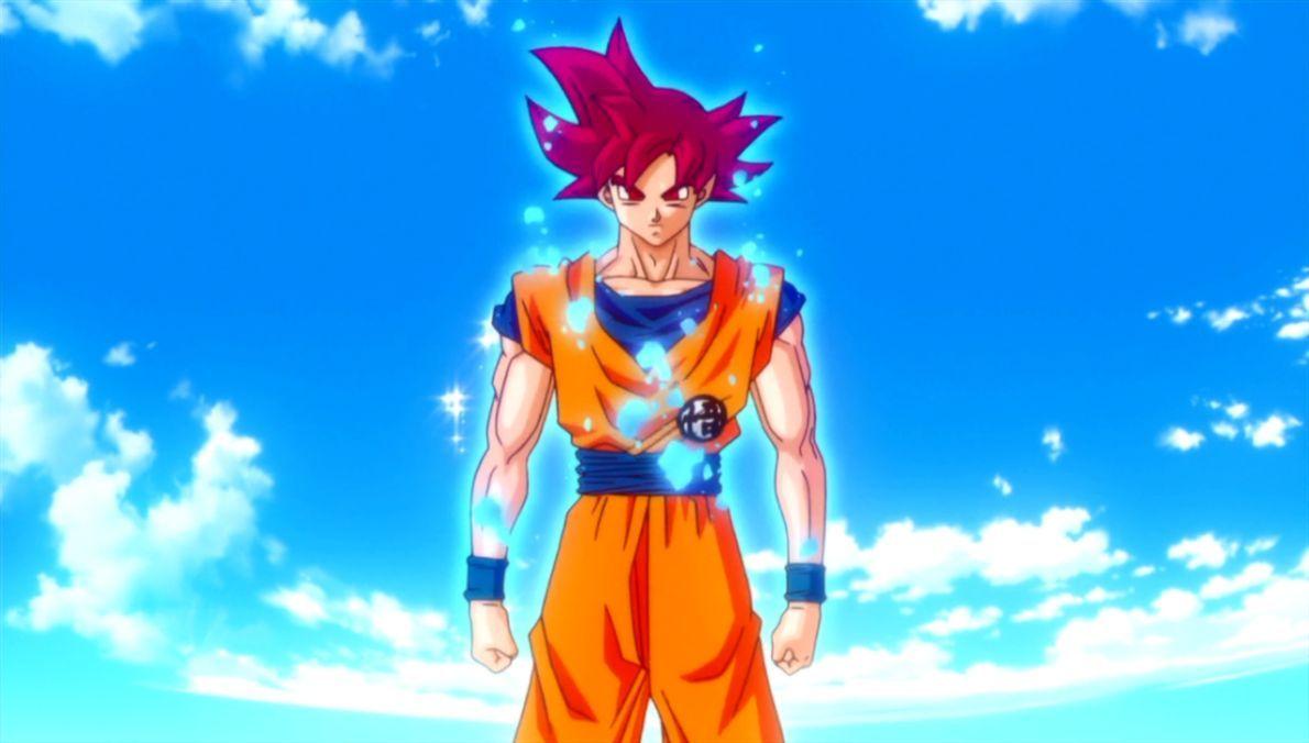 1190x676 Free download Dragon Ball Z Super Saiyan God Goku Wallpaper