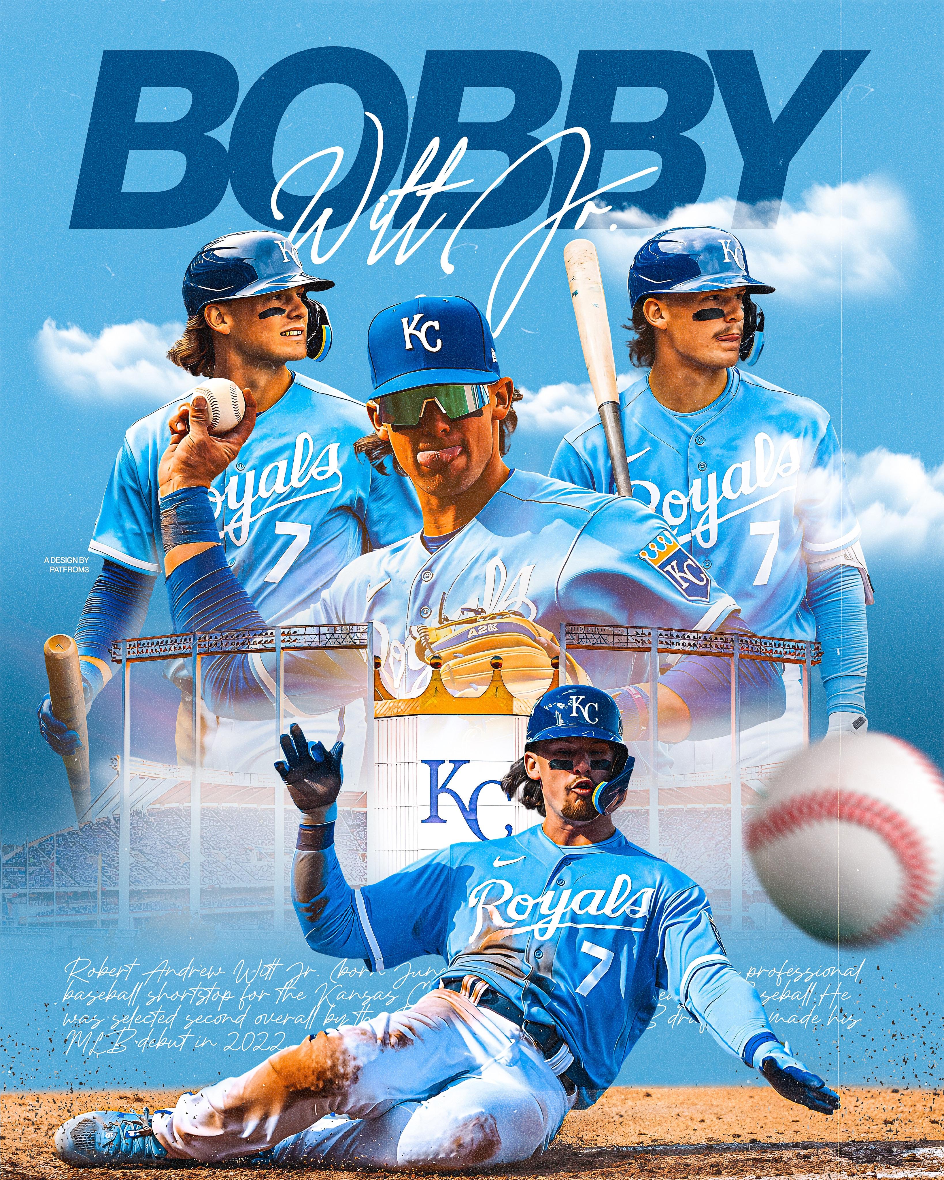 3276x4096 Poster of Bobby Witt Jr. I designed!