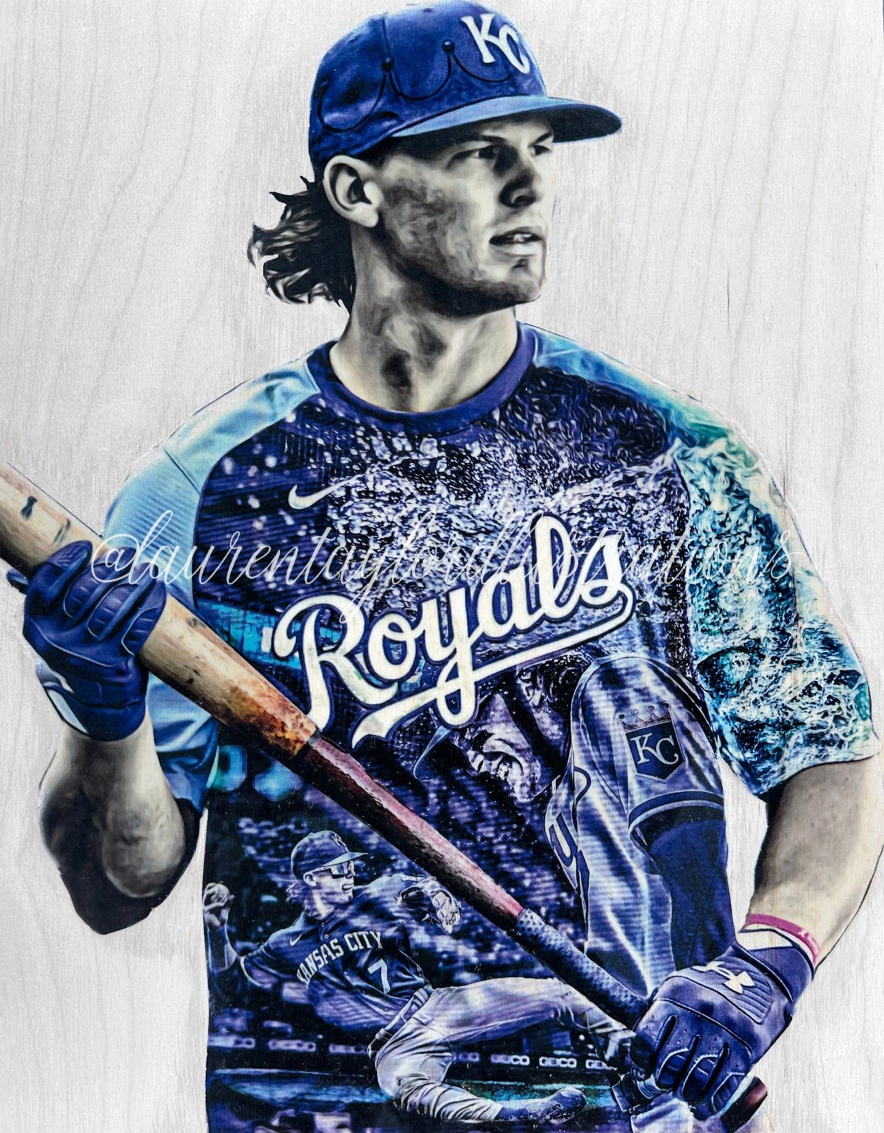 1290x1652 B Witt (Bobby Witt Jr.) Kansas City Royals Licensed MLB