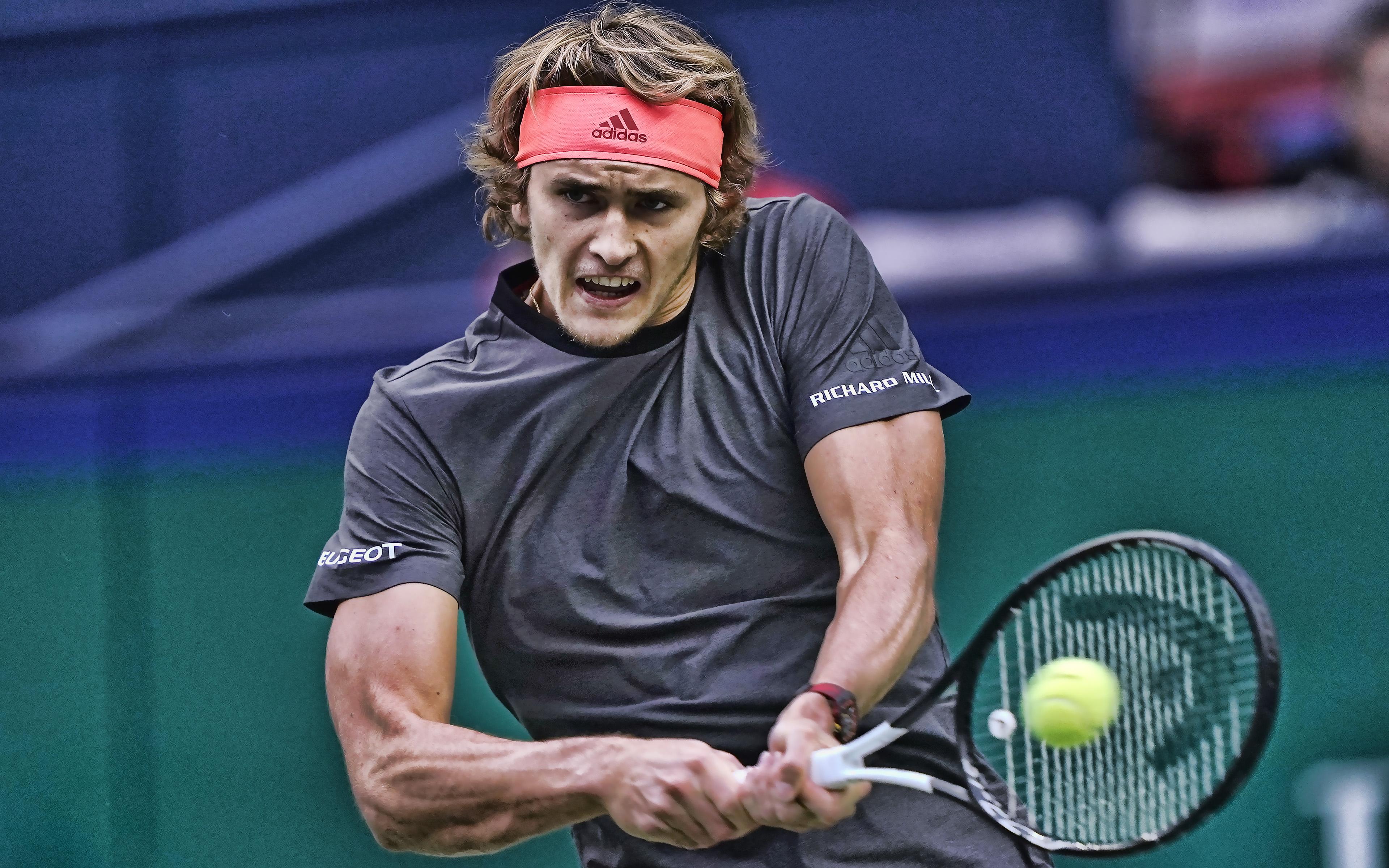 3840x2400 Alexander Zverev Wallpaper