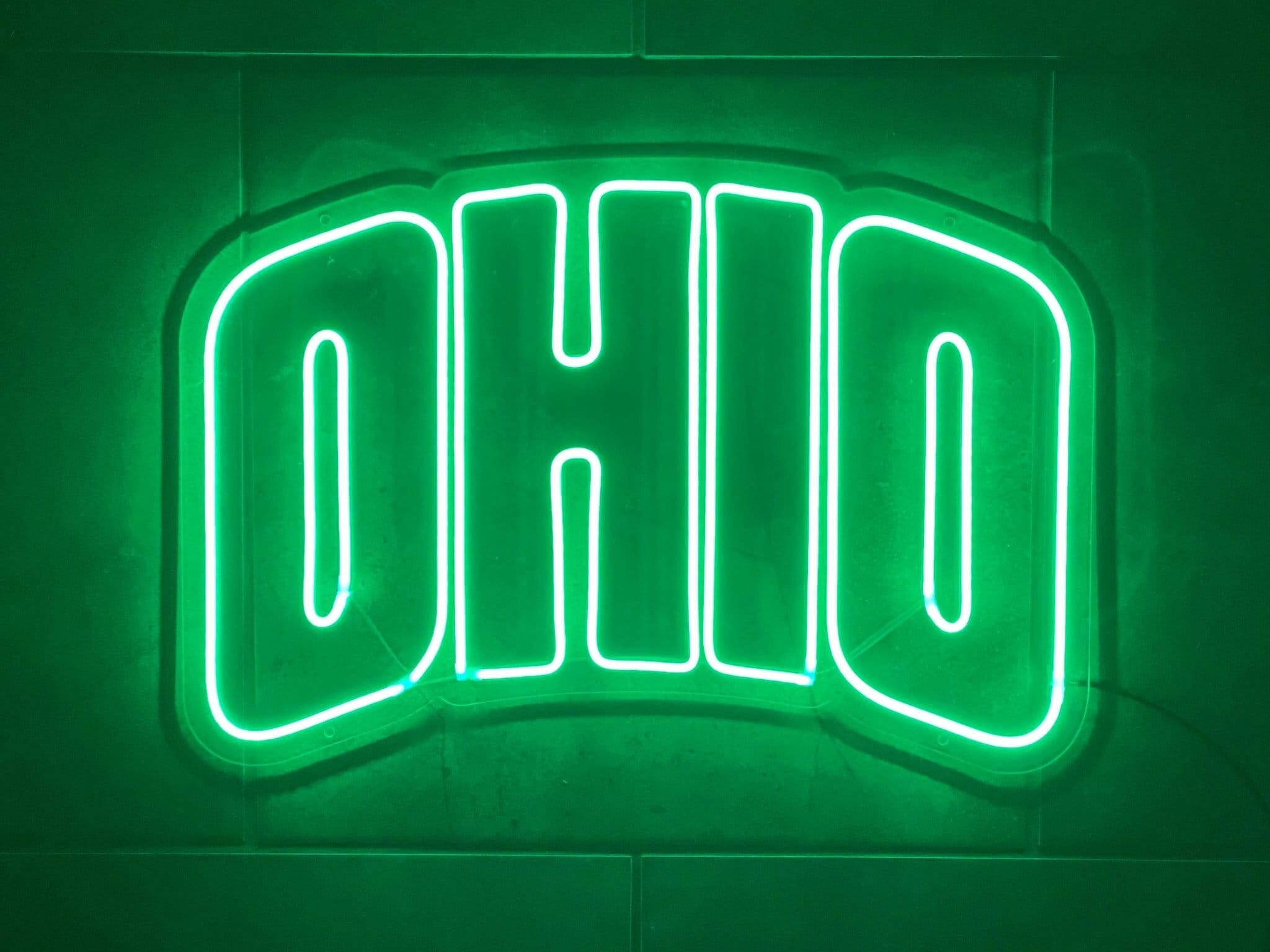 2048x1536 Ohio University OU Bobcats Ohio Arch LED Neon Sign W X 16 H Room Decor Cave CLC Licensed