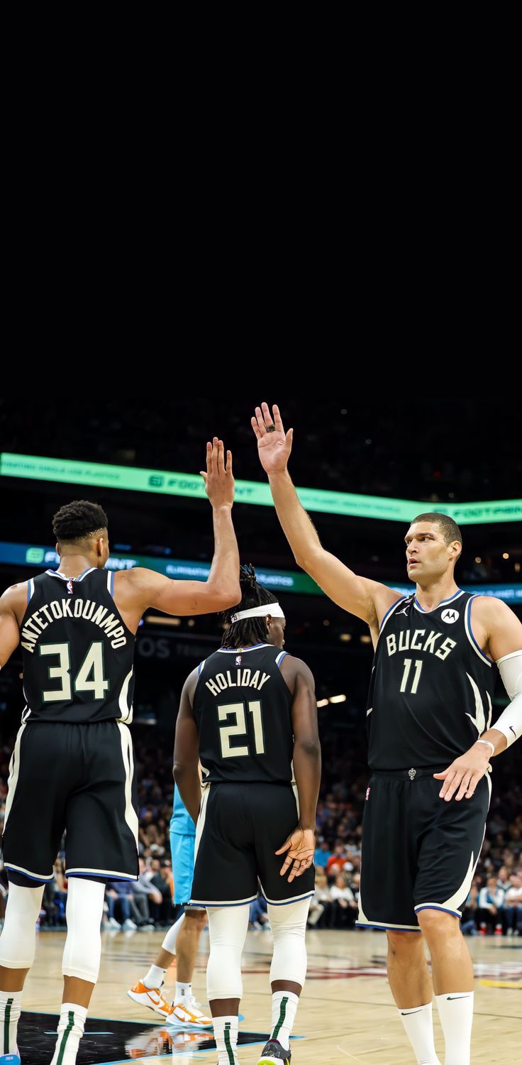 736x1500 Milwaukee Bucks HD wallpaper NBA Giannis Brook Lopez Jrue Holiday