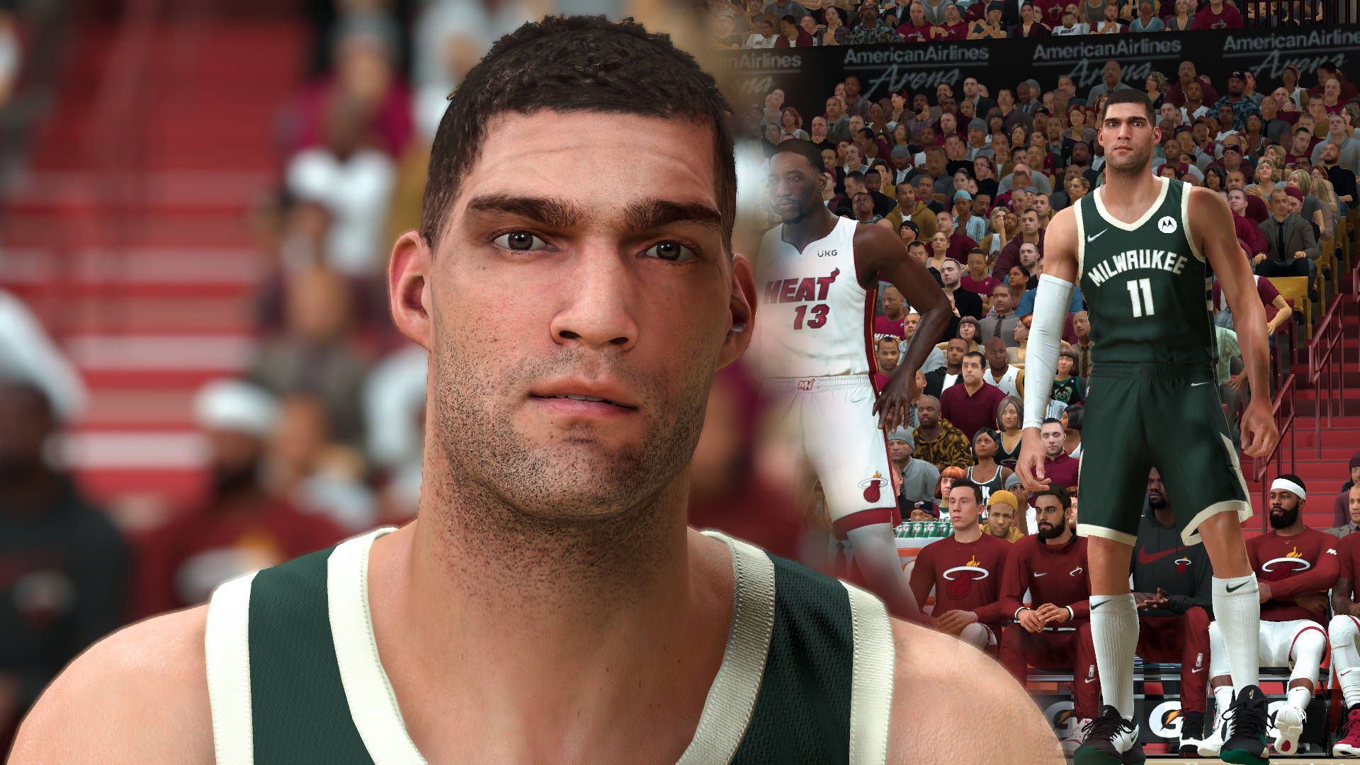 1920x1080 Download Milwaukee Bucks Brook Lopez In 3D Wallpaper