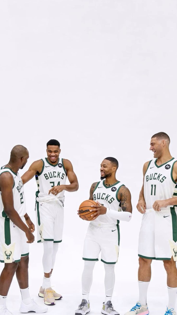 736x1308 Milwaukee Bucks Wallpaper Damian Lillard Giannis Antetekounmpo Brook Lopez Khris Middleton