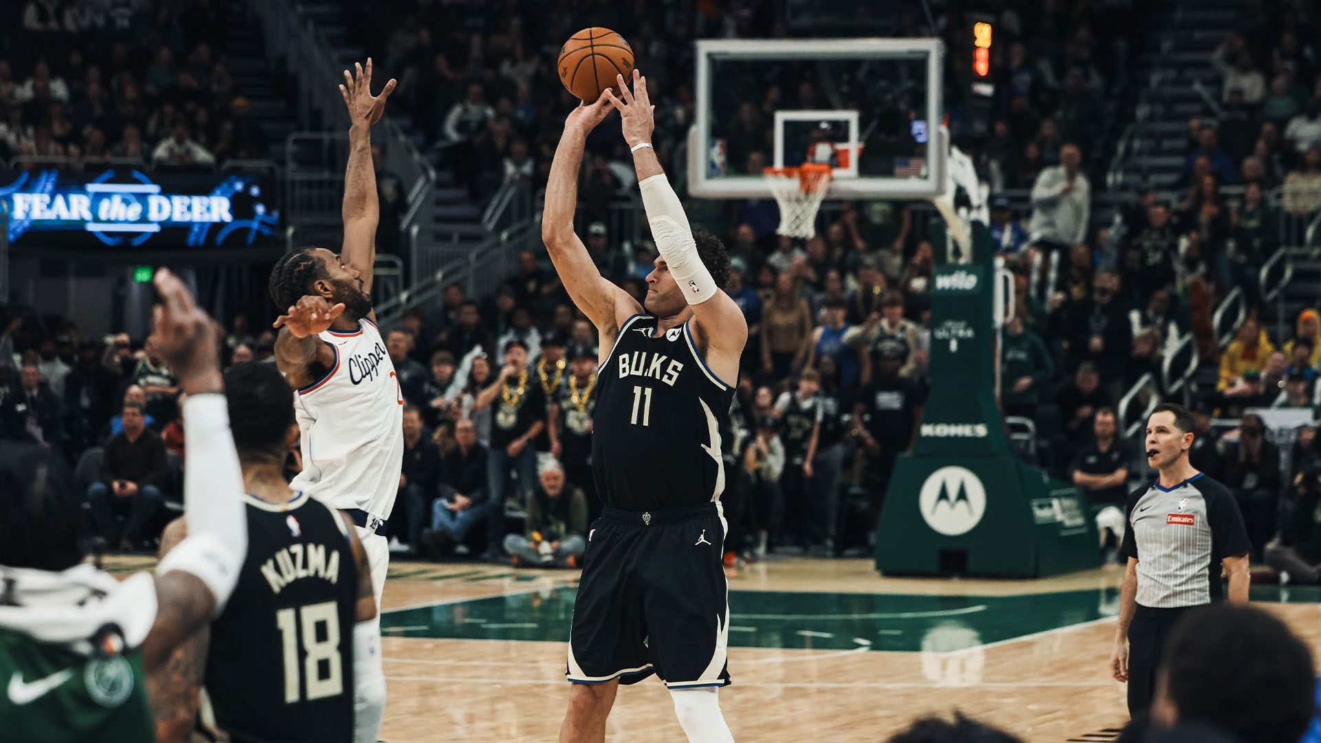 1920x1080 Highlights: Brook Lopez scores 22 points vs Clippers.20.25