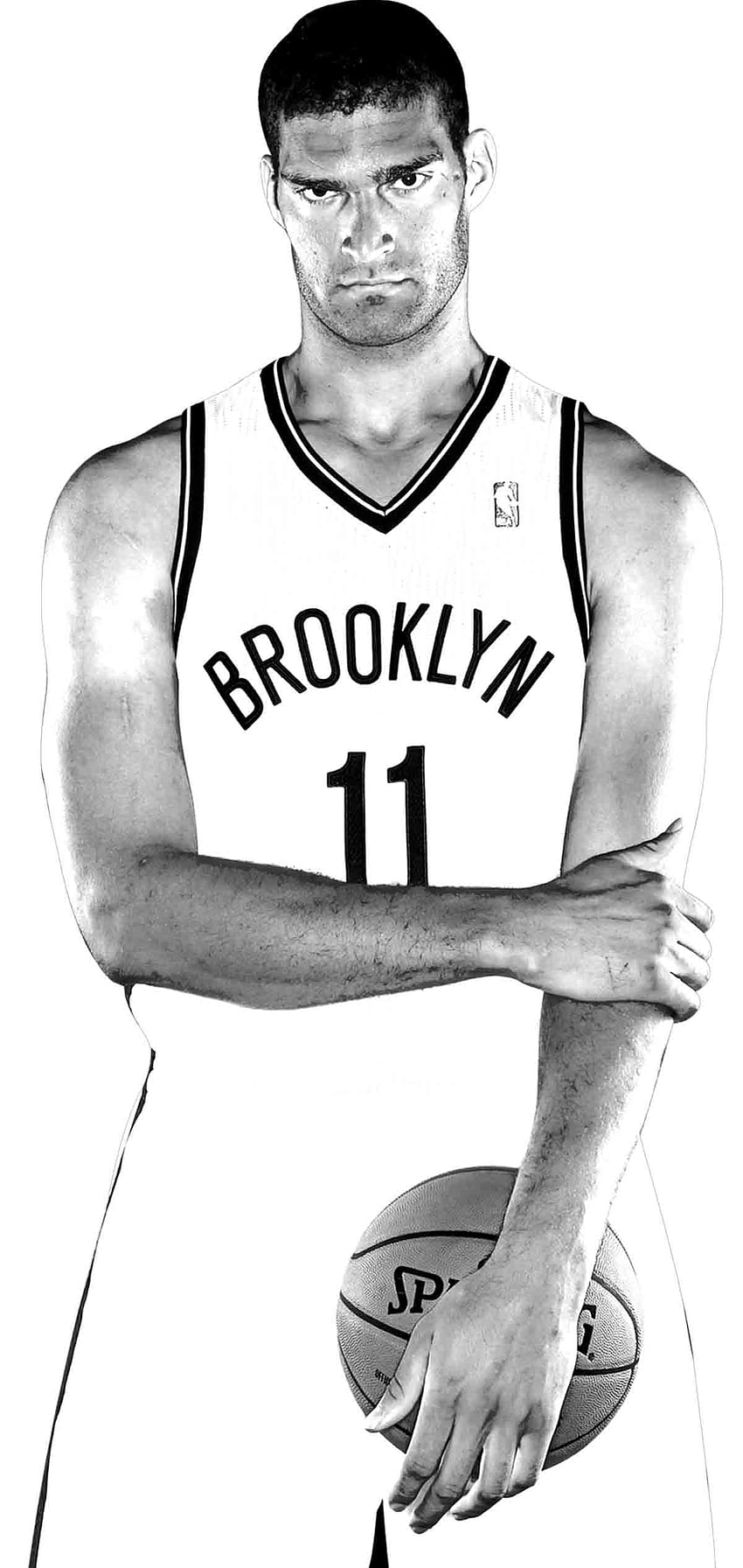 850x1792 Brook lopez HD wallpaper