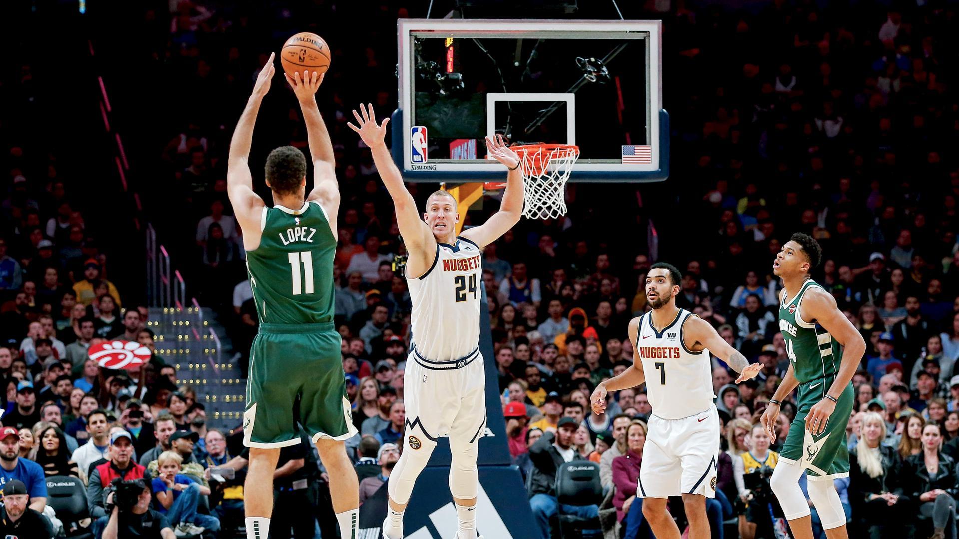 1920x1080 About Last Night: Brook Lopez makes it rain in Denver