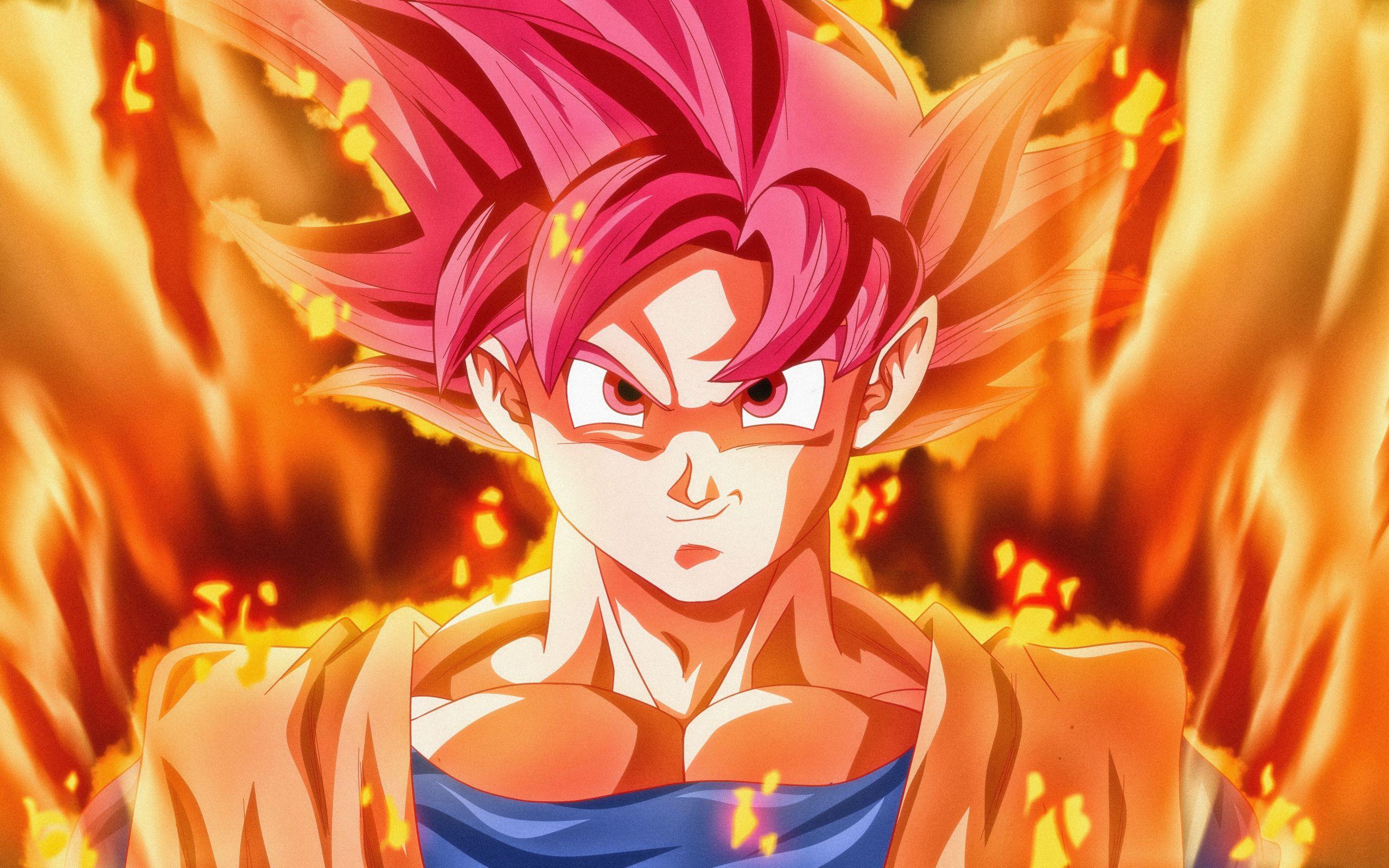 2560x1600 Download 2560x1600 wallpaper super saiyan god, goku, dragon ball