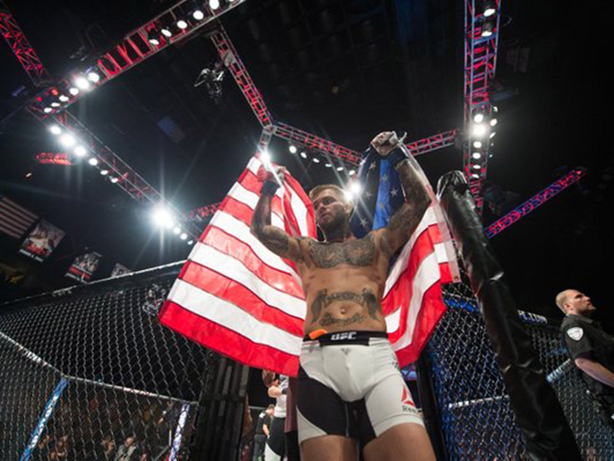 2048x1536 UFC Fight Night 88 results: Cody Garbrandt knocks out Thomas Almeida in first round to maintain unbeaten run