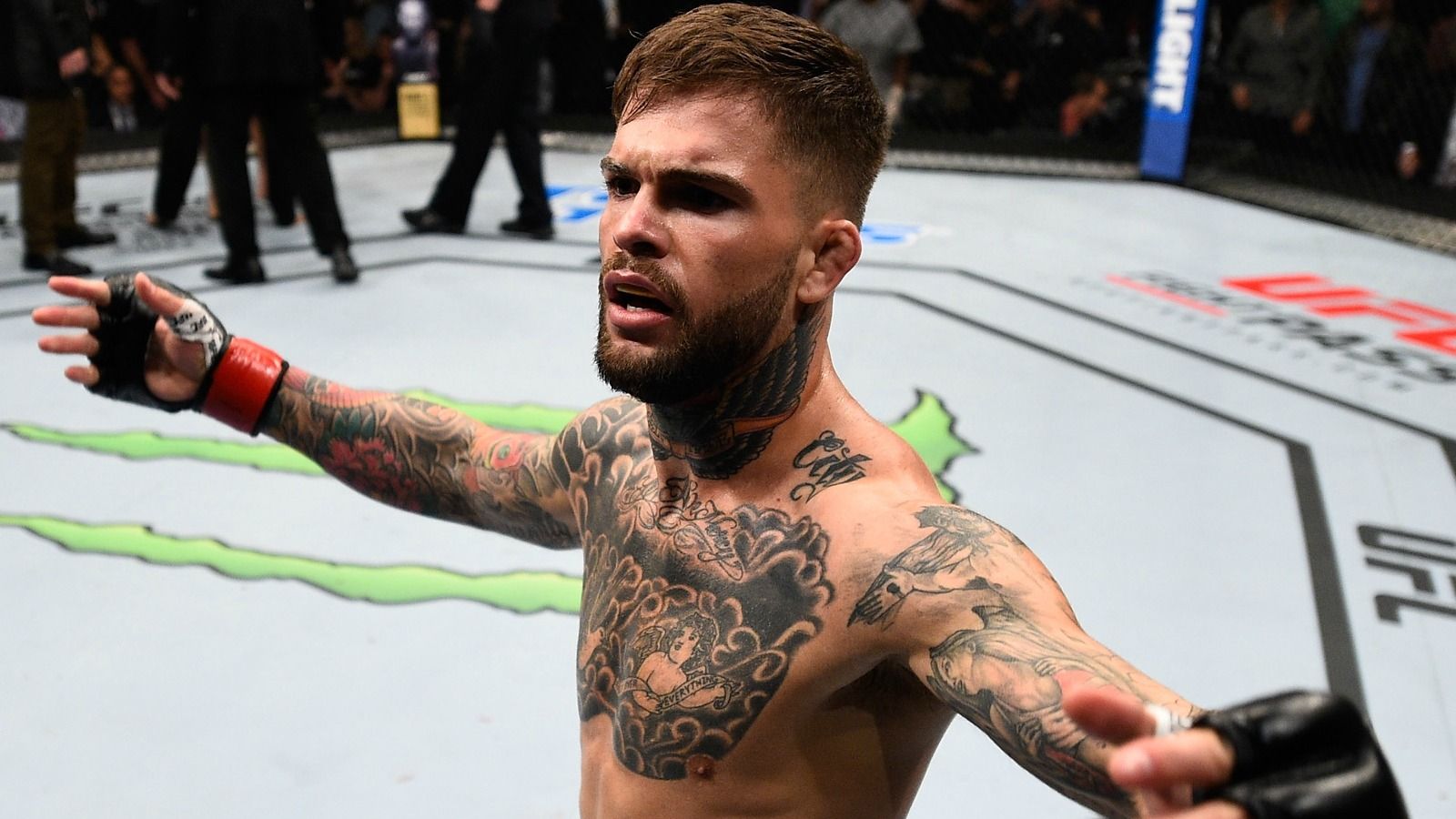 1600x900 UFC champion Cody Garbrandt 'taps out' in 'uncomfortable' new TV commercial