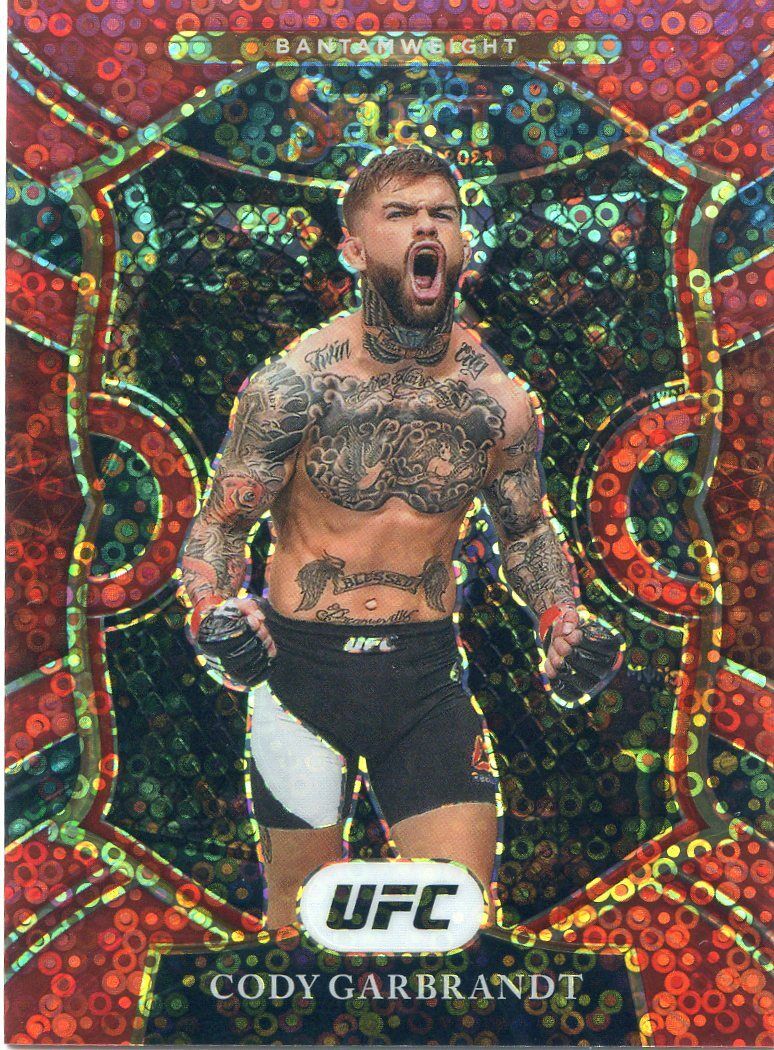 774x1050 Panini Select UFC H2 CODY GABRANDT Red Disco Prizm Concourse 199
