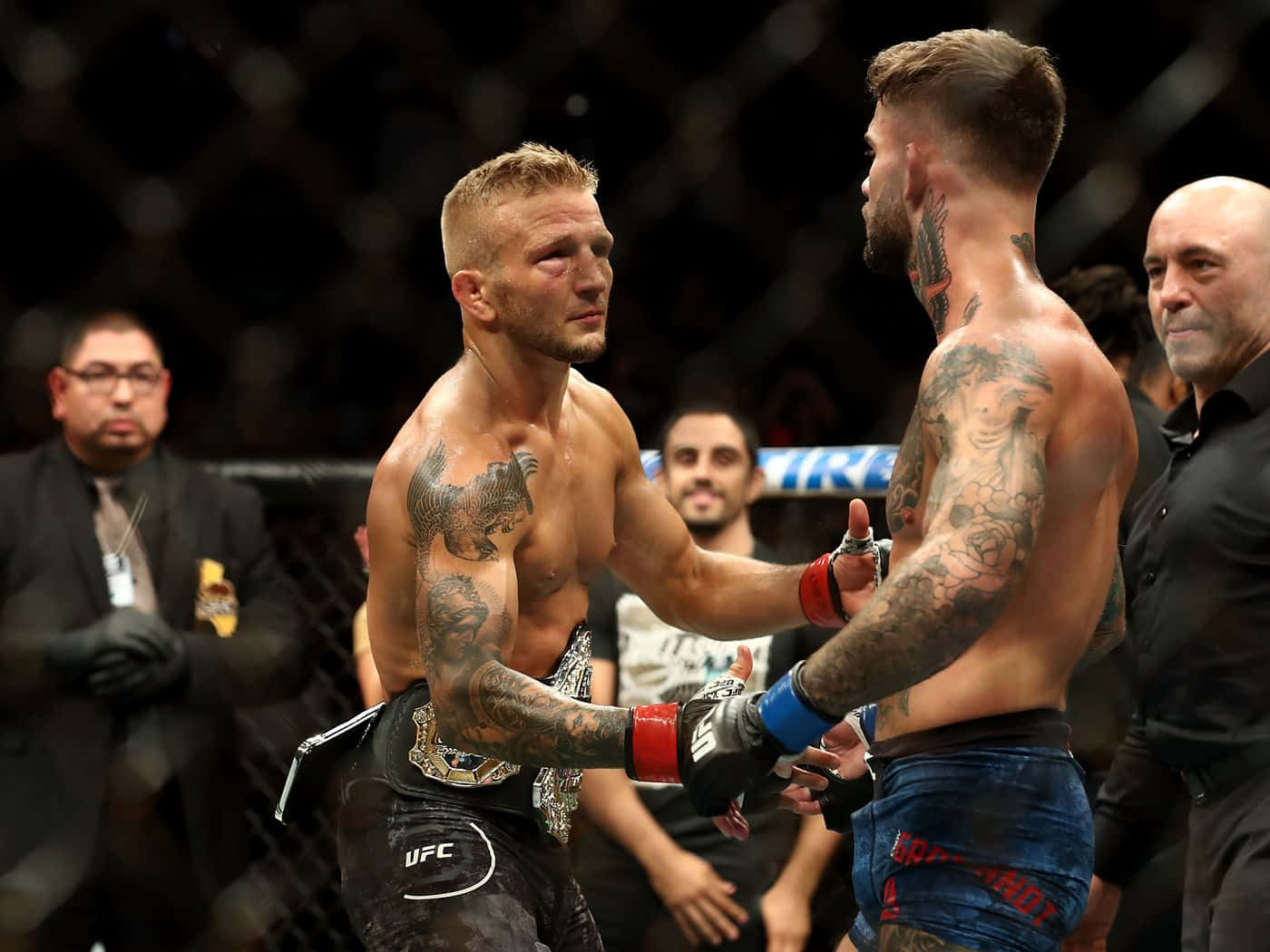 1400x1050 Download UFC 227: Tj Dillashaw Vs. Garbrandt Wallpaper