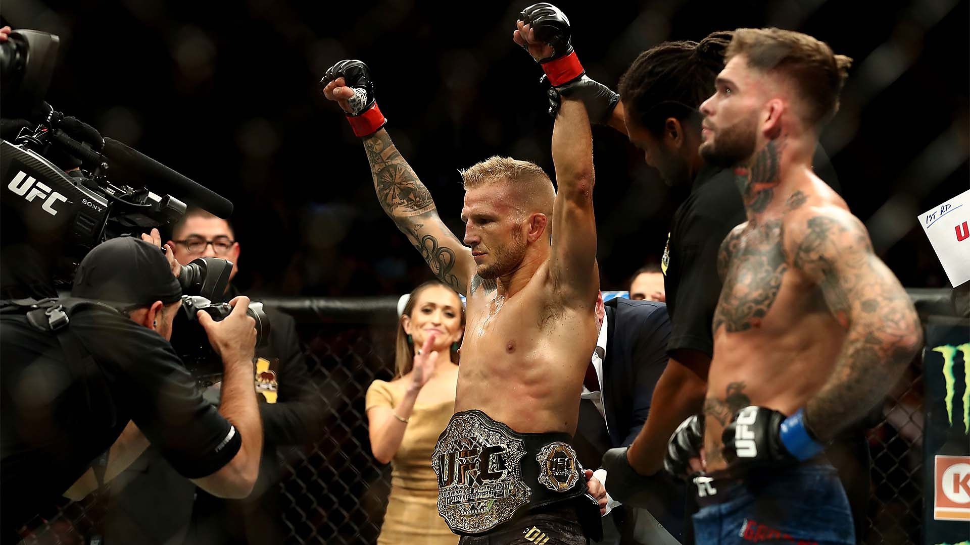 1920x1080 UFC 227: TJ Dillashaw stuns Cody Garbrandt once again to retain bantamweight title