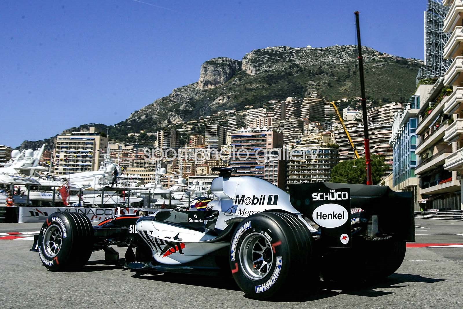 1600x1067 Juan Pablo Montoya McLaren Monaco F1 Grand Prix 2005 Image. Motor Racing Posters