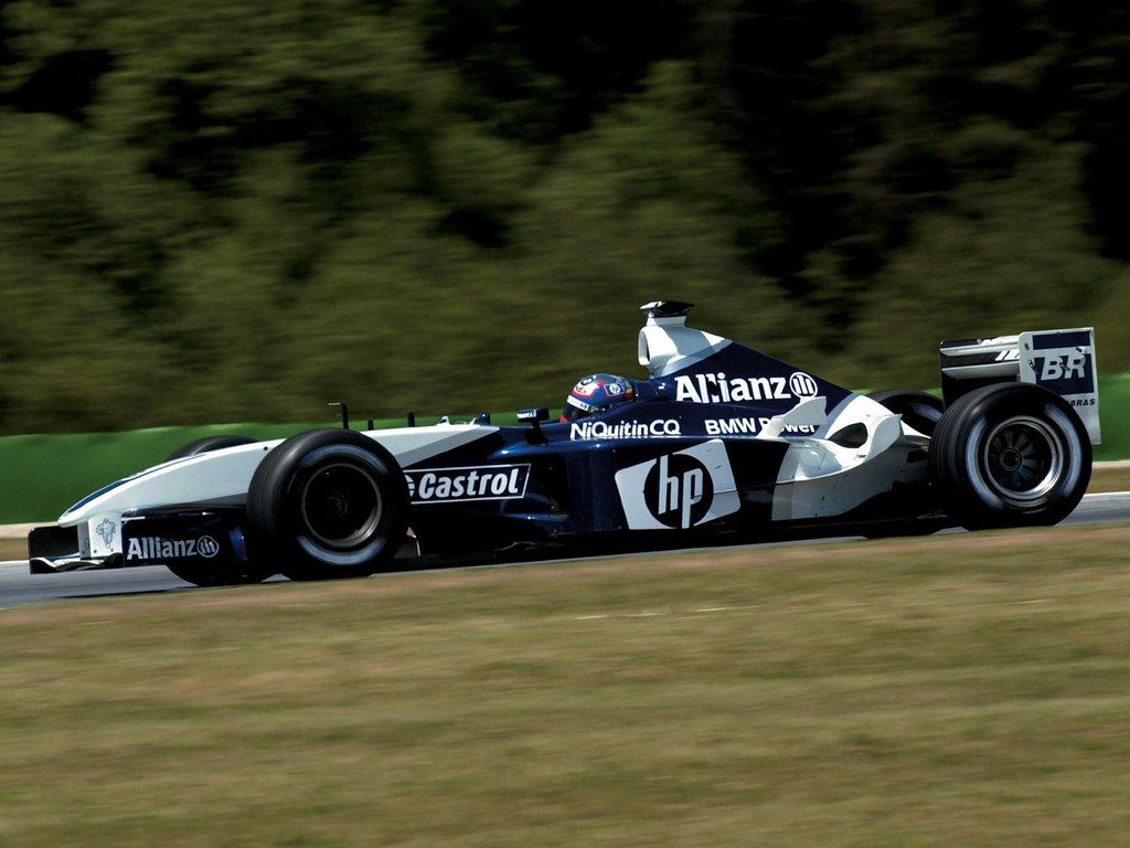 1024x768 Williams FW25. Juan Pablo Montoya. racing is life