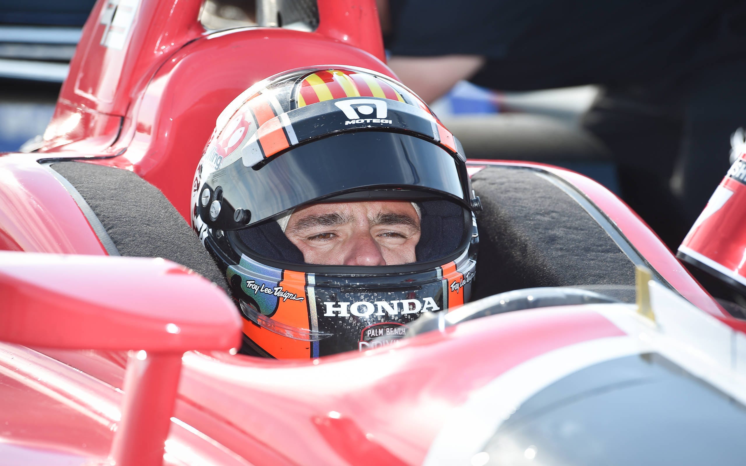 2560x1600 Gallery: IndyCar Test Drivers Juan Pablo Montoya And Oriol Servia At Mid Ohio