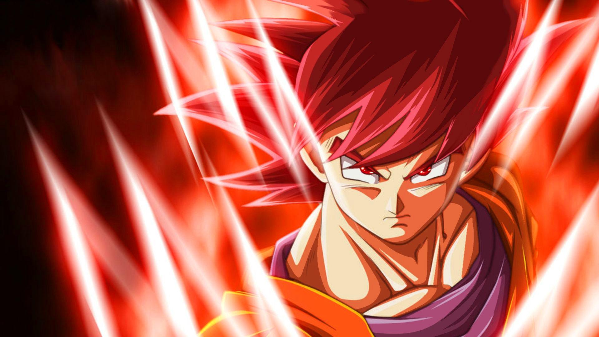 1920x1080 Goku Super Saiyan God Wallpaper, Goku Super Saiyan God