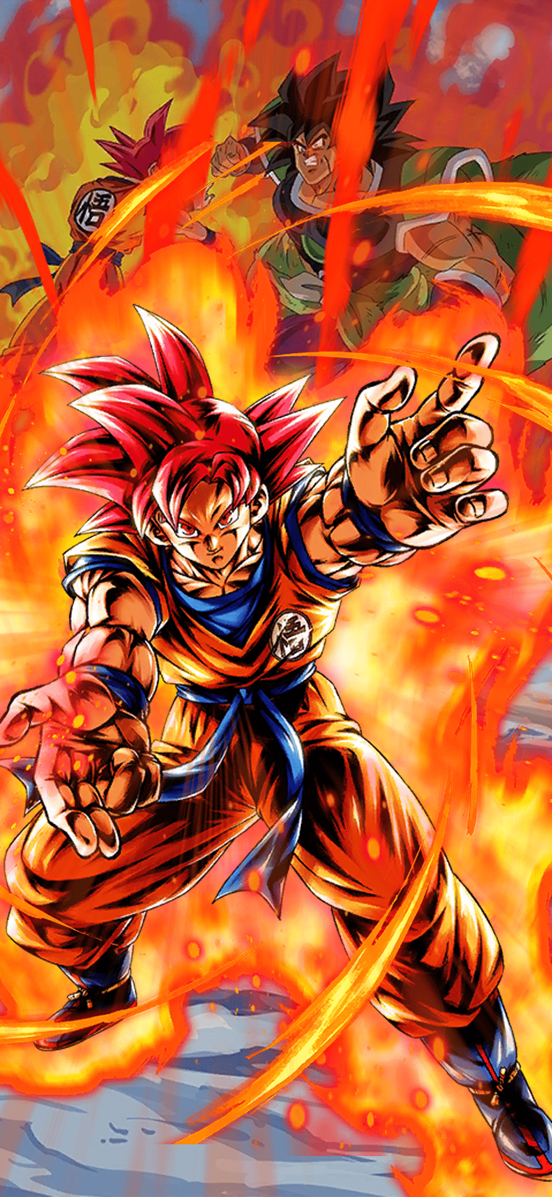 1080x2340 New Super Saiyan God Goku Wallpaper (1080x2340)