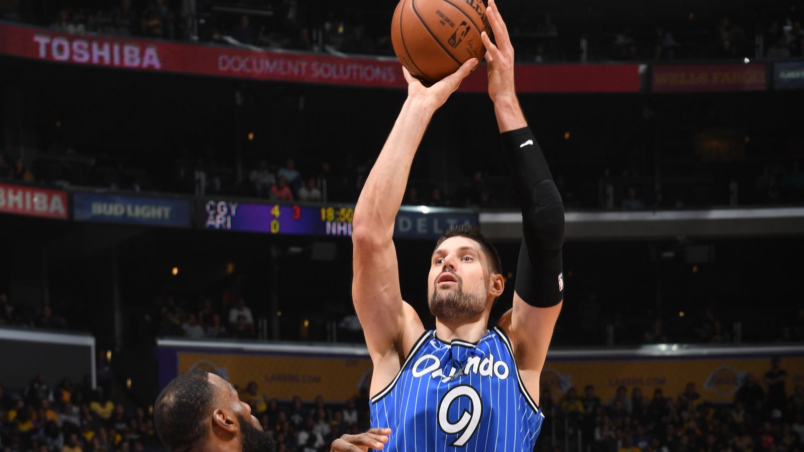 1600x900 Nikola Vucevic scores 31 points as Orlando Magic beat Los Angeles Lakers for second time in eight days