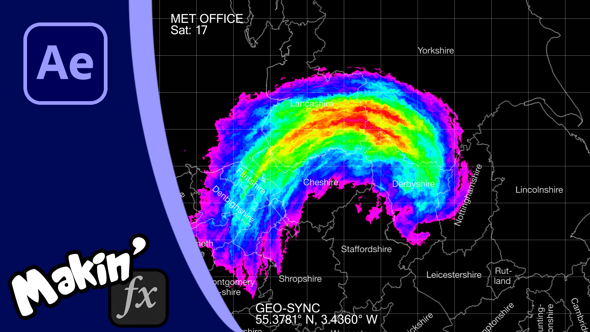 1920x1080 Adobe After Effects Tutorials by ShveringCactus a Doppler Weather Radar display