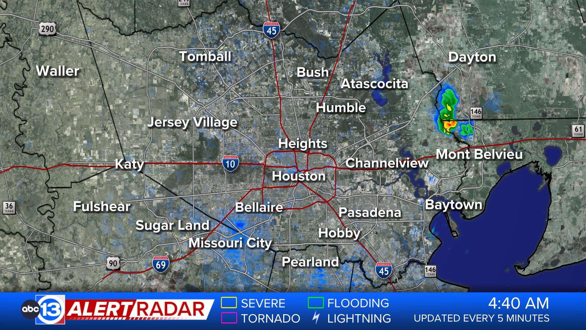 1920x1080 ABC13 Houston Weather Radar for Harris County