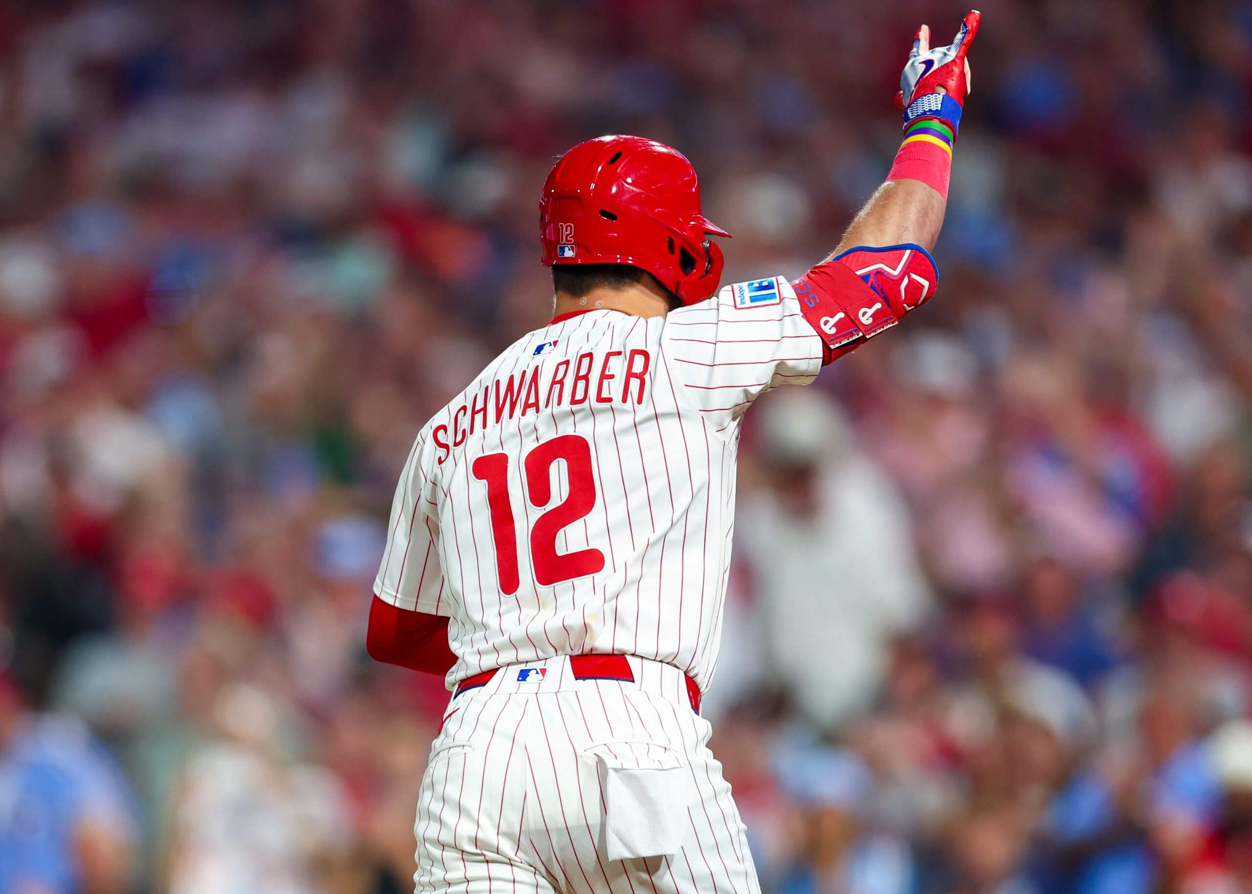 2560x1828 Kyle Schwarber hears MVP chants, hits slam to reach 40 homers: 'The guy is unbelievable'