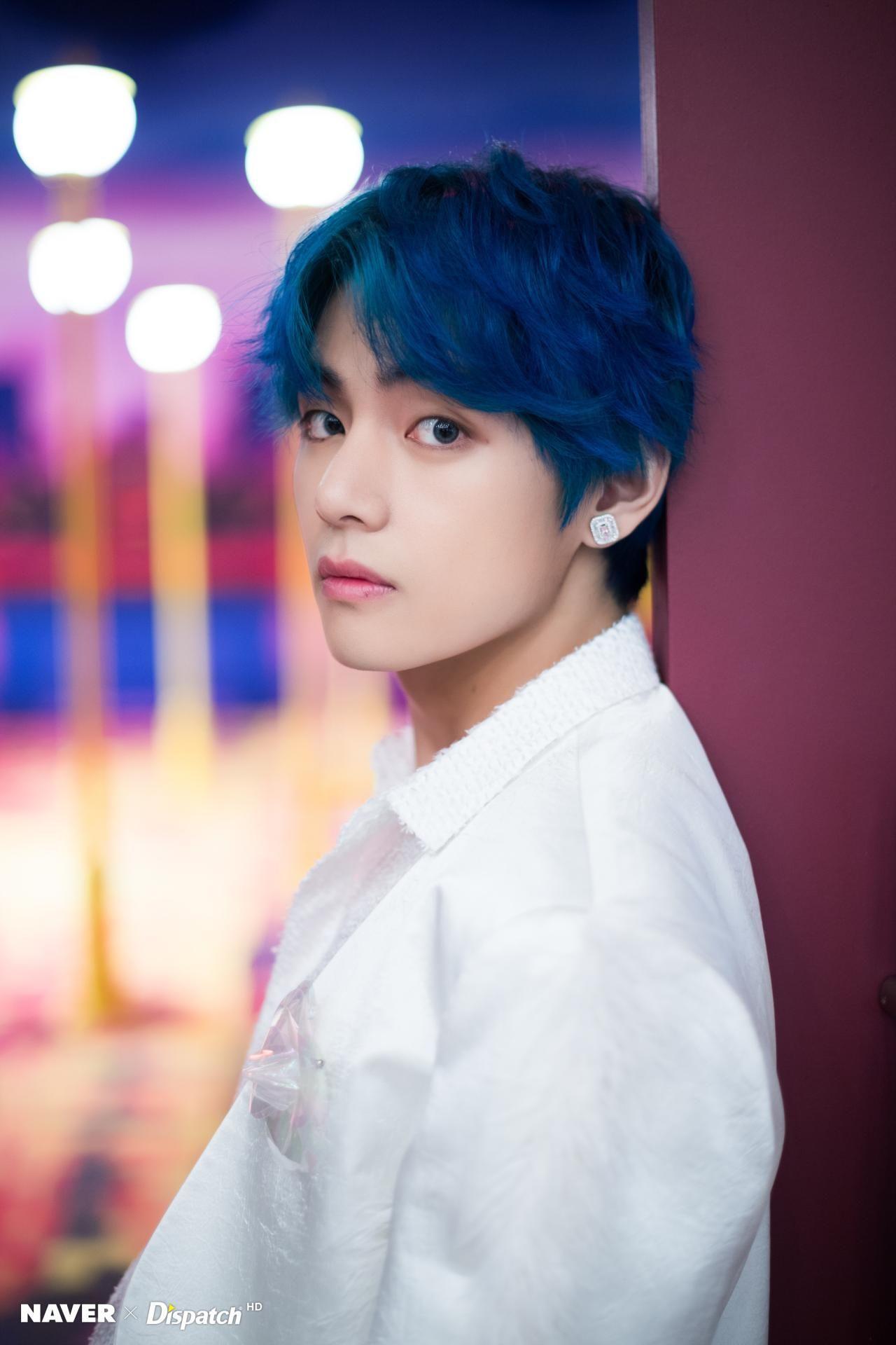 Taehyung Blue Hair Wallpapers  Top Free Taehyung Blue Hair Backgrounds   WallpaperAccess