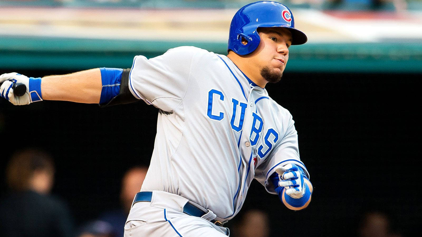 1600x900 Download Kyle Schwarber In Action Wallpaper