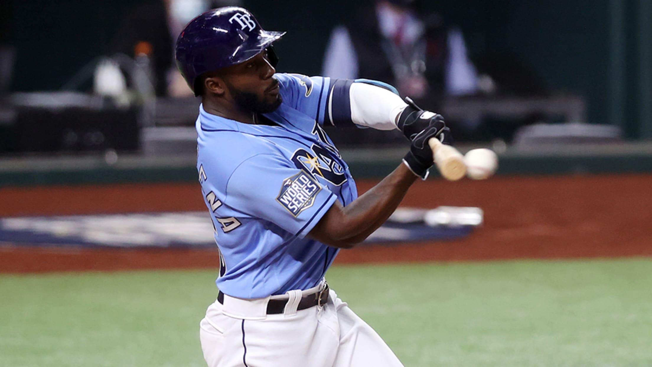 2208x1242 Rays' Arozarena sets postseason hit record