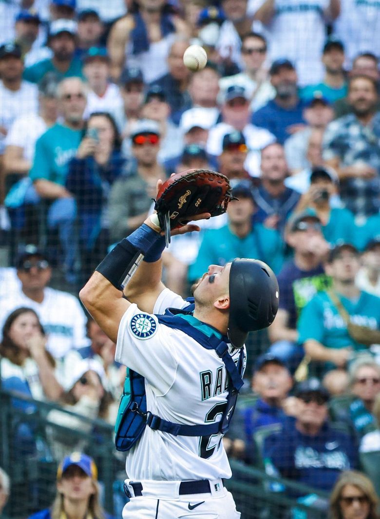 780x1065 Mariners' Cal Raleigh reveals extent of thumb injury he had been playing through. The Seattle Times