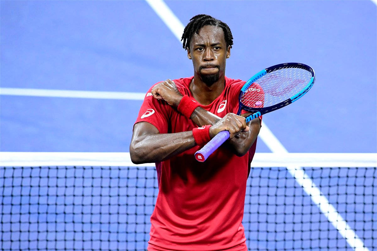 1200x800 Download Gael Monfils In Red Wallpaper