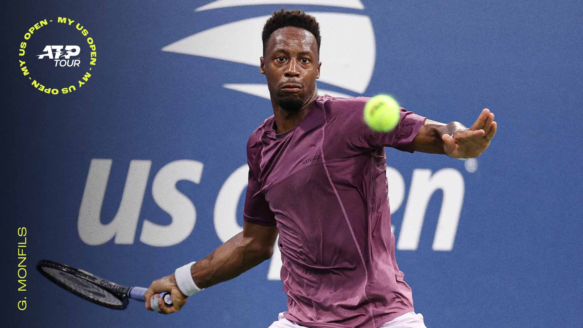 1920x1080 My US Open: Gael Monfils