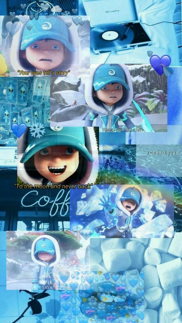 720x1278 Wallpaper Boboiboy Ice