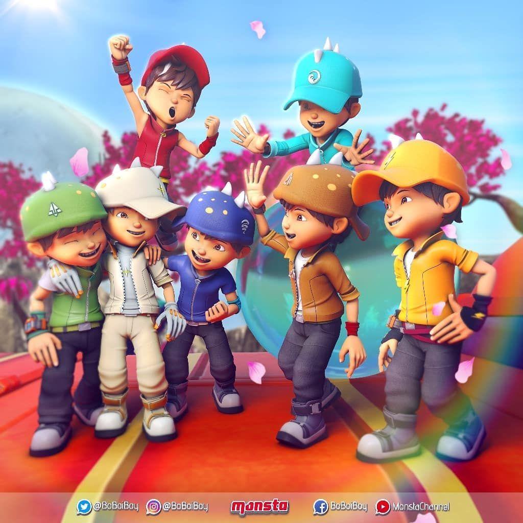 1024x1024 Boboiboy Solar Wallpaper