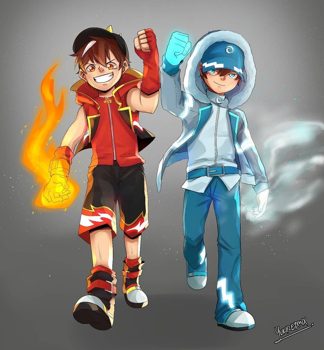1080x1166 BoBoiBoy Blaze Wallpaper