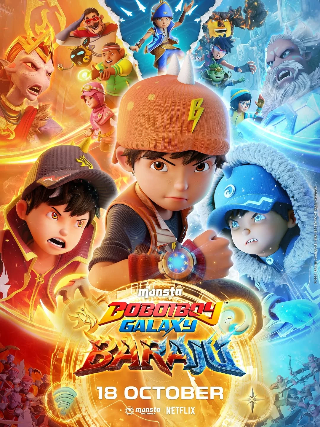 1080x1440 BoBoiBoy Galaxy Baraju