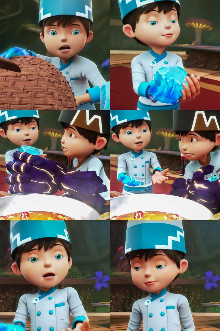 736x1104 Boboiboy Ice